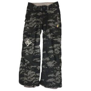 DC Camo Snow Pants YXL Exotex 5000 Gorpcore Ride Euros Streetwear Print